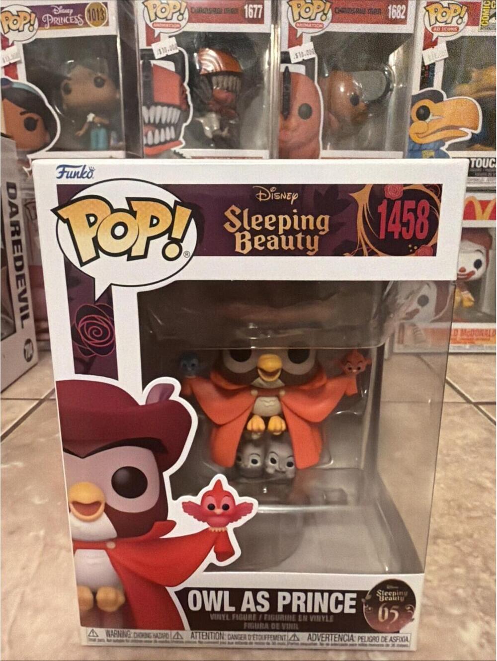 Funko Pop! Vinyl: Disney - Owl as Prince #1458 w/Protector
